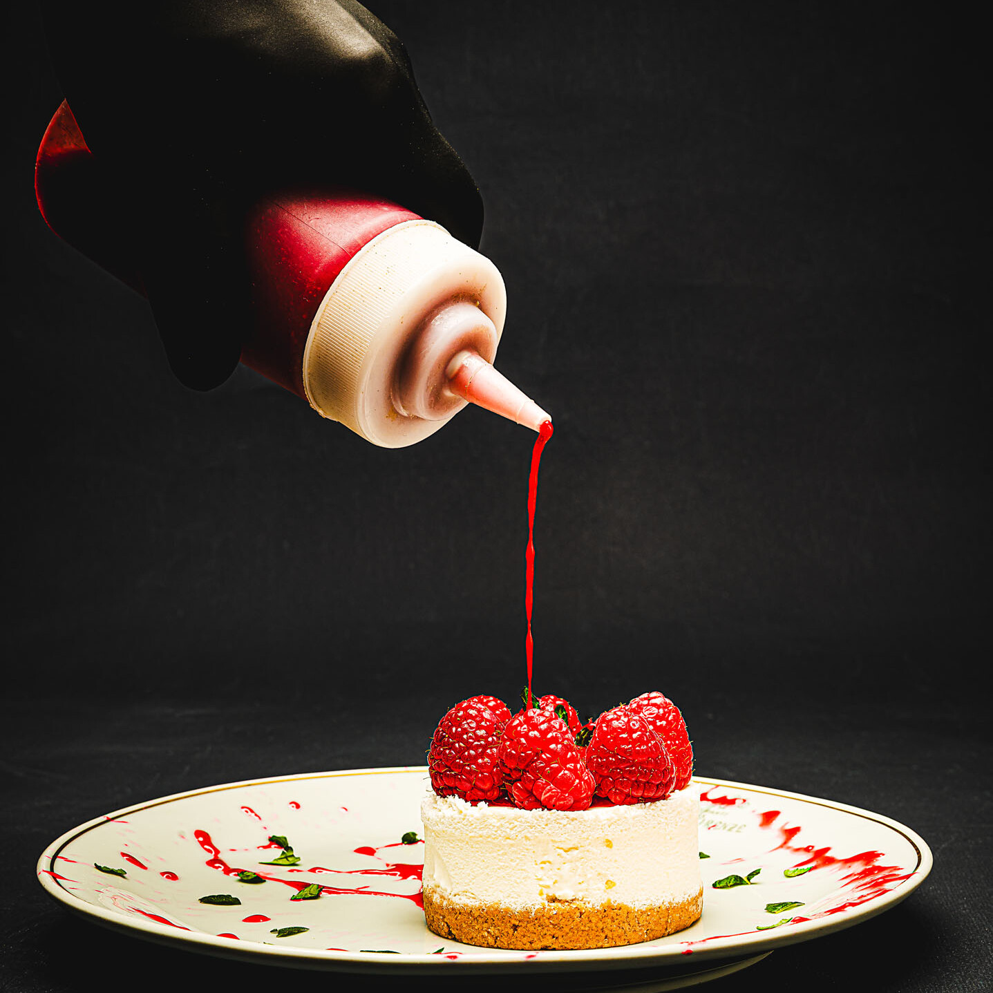 Cheesecake ai lamponi